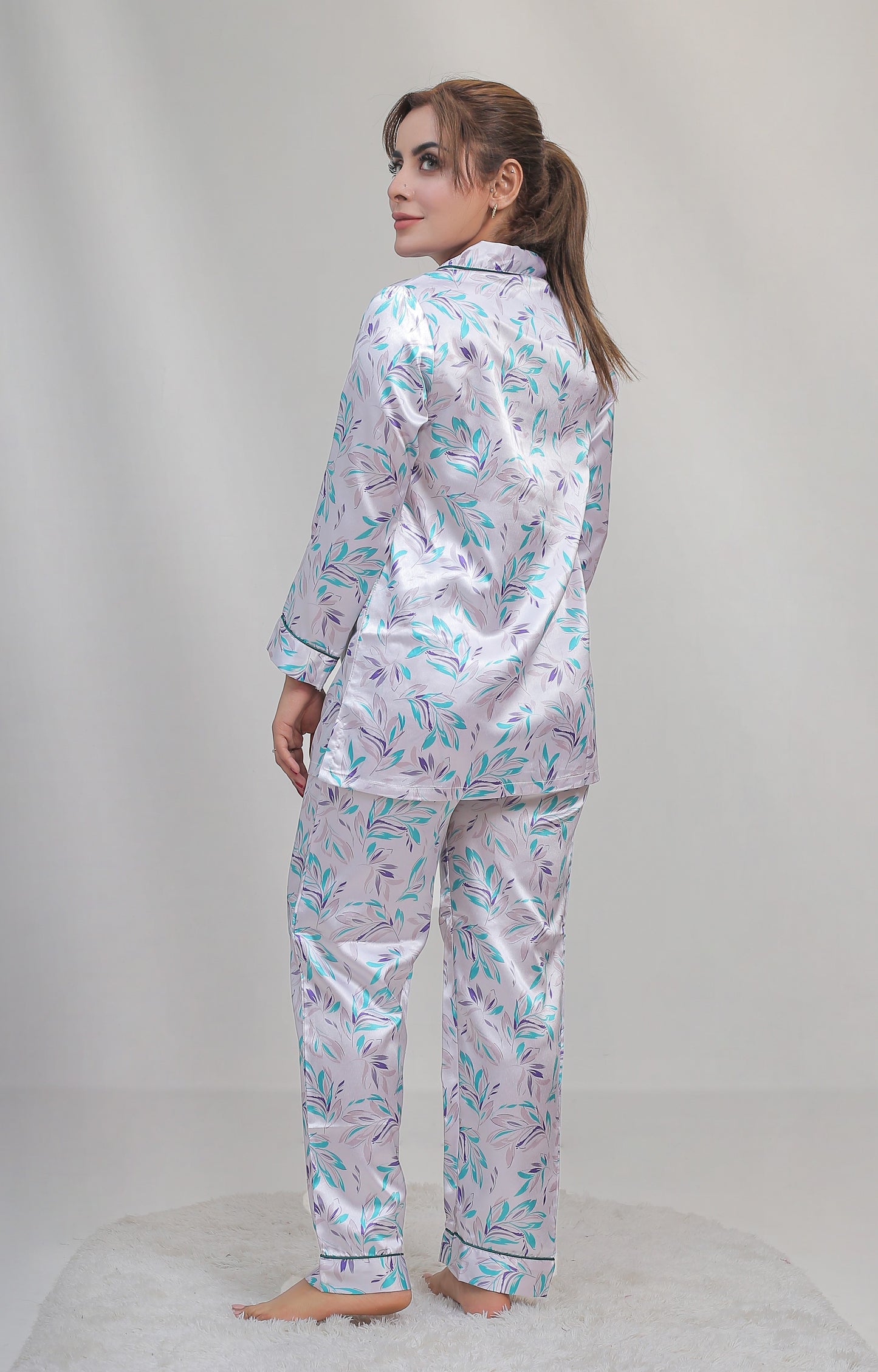 Valerie Women Printed Pajama Set VL-CLASSIC-11